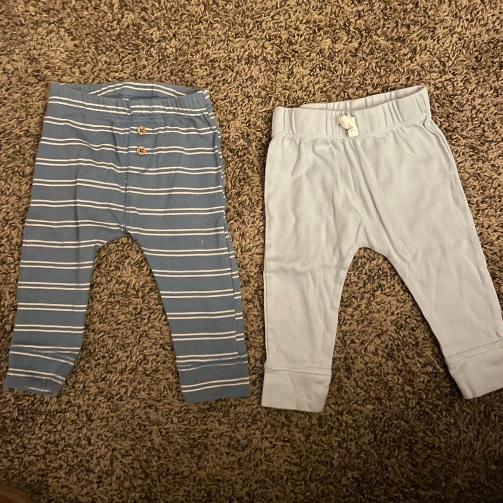 Carter's Striped Blue Baby Pants